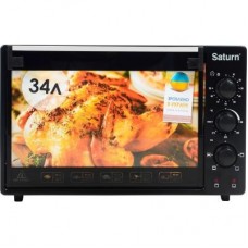 Електропіч SATURN ST-EC3402 Black Електропіч SATURN ST-EC3402 Black