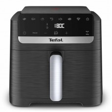 Мультипіч Tefal Easy Fry Mega Compact, 1700Вт, чаша-7.5л, сенсорне керув., 8 програм, пластик, чорний