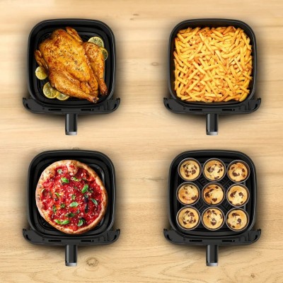 Мультипіч Tefal Easy Fry Mega Compact, 1700Вт, чаша-7.5л, сенсорне керув., 8 програм, пластик, чорний Мультипіч Tefal Easy Fry Mega Compact, 1700Вт, чаша-7.5л, сенсорне керув., 8 програм, пластик, чорний