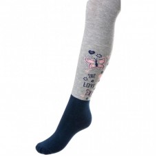 Колготки BNM з метеликами (M0C0301-1457-7G-gray) Колготки BNM з метеликами (M0C0301-1457-7G-gray)