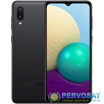 Мобильный телефон Samsung SM-A022GZ (Galaxy A02 2/32Gb) Black (SM-A022GZKBSEK)