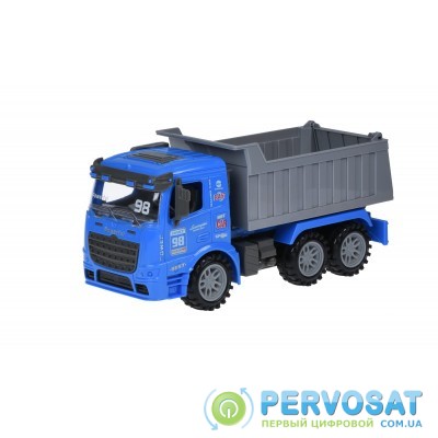 Same Toy Машинка инерционная Truck Самосвал (синий)