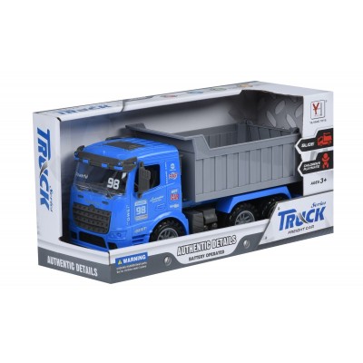 Same Toy Машинка инерционная Truck Самосвал (синий)