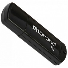 USB флеш накопичувач Mibrand 8GB Grizzly Black USB 2.0 (MI2.0/GR8P3B) USB флеш накопичувач Mibrand 8GB Grizzly Black USB 2.0 (MI2.0/GR8P3B)