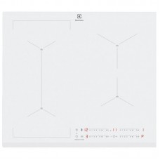 Варильна поверхня Electrolux індукційна, 60см, розширена зона, датчик кипіння, білий Варильна поверхня Electrolux індукційна, 60см, розширена зона, датчик кипіння, білий