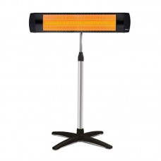 Інфрачервоний обігрівач UFO Basic 2900 + телескопічна ніжка 2.9 кВт, до 35 м2, настінний монтаж або підлоговий, фламентин, IP44, мех. керування Інфрачервоний обігрівач UFO Basic 2900 + телескопічна ніжка 2.9 кВт, до 35 м2, настінний монтаж або підлоговий, фламентин, IP44, мех. керування