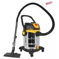 Пилосос професійний 2E PowerClean 30S 1200Вт 17кПа контейнер 30л розетка 220В/2000Вт вологе/сухе прибирання функція повітродувки IPX4 6.3кг