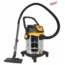 Пилосос професійний 2E PowerClean 30S 1200Вт 17кПа контейнер 30л розетка 220В/2000Вт вологе/сухе прибирання функція повітродувки IPX4 6.3кг