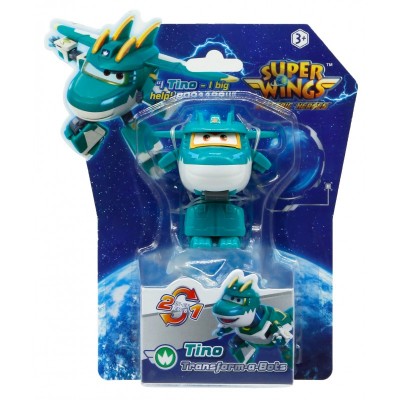 Ігрова фігурка-трансформер Super Wings Transform-a-Bots Тіно (Tino)