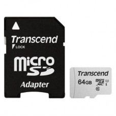 Карта пам'яті Transcend 64GB microSDXC class 10 UHS-I U1 (TS64GUSD300S-A) Карта пам'яті Transcend 64GB microSDXC class 10 UHS-I U1 (TS64GUSD300S-A)