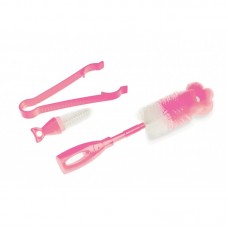 Набір щіток для пляшечок Nuvita Рожевий NV1485Pink Набір щіток для пляшечок Nuvita Рожевий NV1485Pink