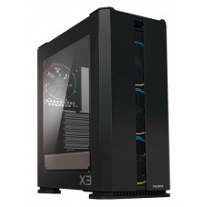 Корпус Zalman X3 BLACK, без БЖ, 2xUSB3.0, 2xUSB2.0, 4x120mm ARGB fans, TG Side Window, ATX, Black Корпус Zalman X3 BLACK, без БЖ, 2xUSB3.0, 2xUSB2.0, 4x120mm ARGB fans, TG Side Window, ATX, Black
