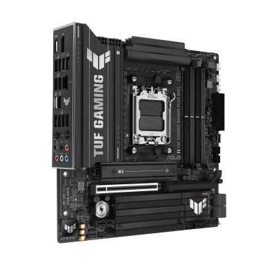 Материнcька плата ASUS TUF GAMING B850M-PLUS WIFI sAM5 B850 4xDDR5 M.2 HDMI DP Wi-Fi BT mATX