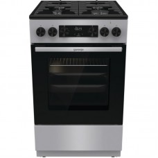 Плита Gorenje комбінована, 70л, 50x60см, дисплей, чавун, нерж Плита Gorenje комбінована, 70л, 50x60см, дисплей, чавун, нерж