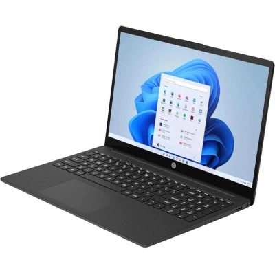 Ноутбук HP 15-fc0317ua 15.6" FHD IPS AG, AMD R5-7520U, 16GB, F512GB, UMA, DOS, чорний