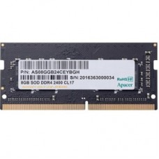 Модуль пам'яті для ноутбука SoDIMM DDR4 8GB 2400 MHz Apacer (AS08GGB24CEYBGH) Модуль пам'яті для ноутбука SoDIMM DDR4 8GB 2400 MHz Apacer (AS08GGB24CEYBGH)