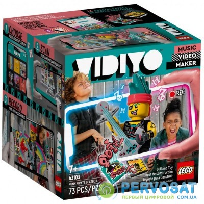 Конструктор LEGO VIDIYO Битбокс Панка пирата (43103)