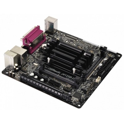 Материнcька плата ASRock J4125B-ITX CPU Quad-Core (2.7Hz) 2xDDR4 SO-DIMM HDMI-VGA COM+LPT (!) mITX