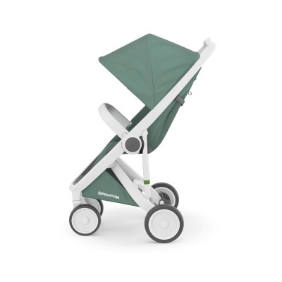 Прогулянкова коляска Greentom Classic Sage-White