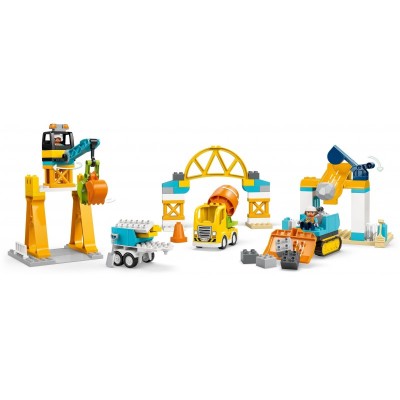 Конструктор LEGO DUPLO Town 3-в-1 Будівельний майданчик і техніка