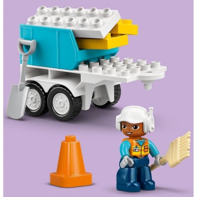 Конструктор LEGO DUPLO Town 3-в-1 Будівельний майданчик і техніка