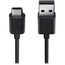 Дата кабель USB 2.0 AM to Type-C 1.8m Belkin (F2CU032bt06-BLK)