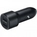 Зарядное устройство Samsung Dual Fast Car Charge (Black) (EP-L1100WBEGRU)