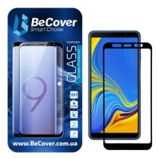 Скло захисне BeCover Full Glue & Cover Samsung Galaxy A7 2018 SM-A750 Black (703138) Скло захисне BeCover Full Glue & Cover Samsung Galaxy A7 2018 SM-A750 Black (703138)
