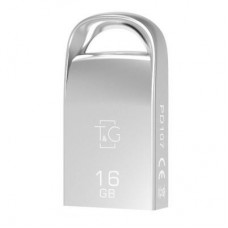 USB флеш накопичувач T&G 16GB 107 Metal Series Silver USB 2.0 (TG107-16G)