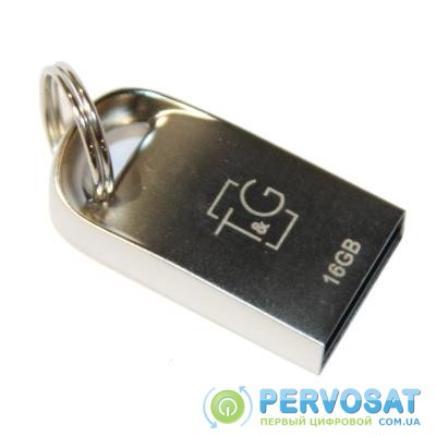 USB флеш накопитель T&G 16GB 107 Metal Series Silver USB 2.0 (TG107-16G)