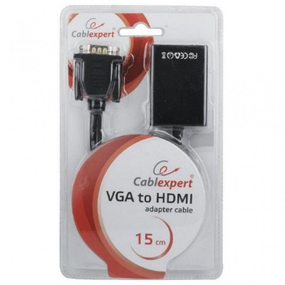 Переходник VGA to HDMI Cablexpert (A-VGA-HDMI-01)