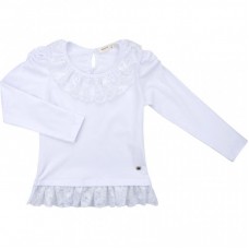 Кофта Breeze з мереживом (11179-134G-white) Кофта Breeze з мереживом (11179-134G-white)