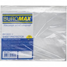 Файл А4+, 40мкм, JOBMAX, 100шт. Buromax (BM.3805-y) Файл А4+, 40мкм, JOBMAX, 100шт. Buromax (BM.3805-y)