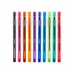 Ручка гелевая Unimax набор Trigel-3 ассорти цветов 0.5 мм, 10 цветов корпуса (UX-132-20)