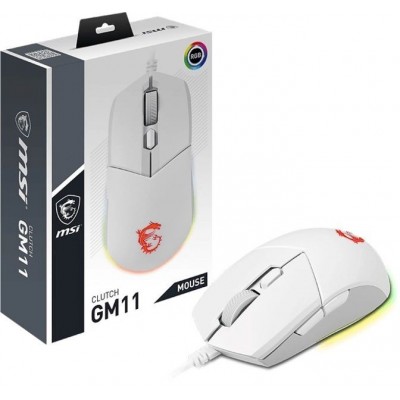 Миша MSI Clutch GM11 white GAMING Mouse
