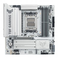 Материнcька плата ASUS TUF GAMING B850M-PLUS WIFI7 W sAM5 B850 4xDDR5 M.2 HDMI DP Wi-Fi BT mATX білий Материнcька плата ASUS TUF GAMING B850M-PLUS WIFI7 W sAM5 B850 4xDDR5 M.2 HDMI DP Wi-Fi BT mATX білий