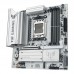Материнcька плата ASUS TUF GAMING B850M-PLUS WIFI7 W sAM5 B850 4xDDR5 M.2 HDMI DP Wi-Fi BT mATX білий