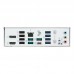 Материнcька плата ASUS TUF GAMING B850M-PLUS WIFI7 W sAM5 B850 4xDDR5 M.2 HDMI DP Wi-Fi BT mATX білий