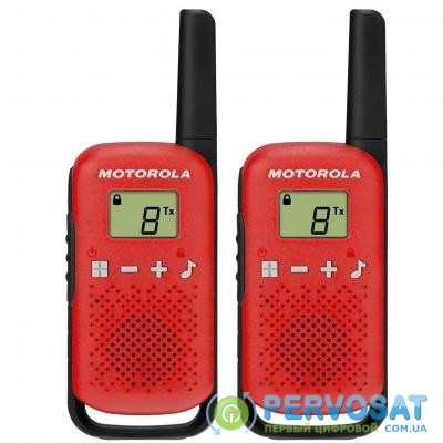 Портативная рация Motorola TALKABOUT T42 Red Twin Pack (B4P00811RDKMAW)