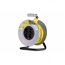 Мережевий подовжувач 2Е 4XSchuko на котушці, с заземл., ІР20, 3G*1.5мм, 20м, мідь, сіро-жовтий Мережевий подовжувач 2Е 4XSchuko на котушці, с заземл., ІР20, 3G*1.5мм, 20м, мідь, сіро-жовтий