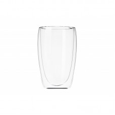 Набір чашок Ardesto з подвійними стінками, 400 мл, H 13,5 см, 2 од., боросилікатне скло Набір чашок Ardesto з подвійними стінками, 400 мл, H 13,5 см, 2 од., боросилікатне скло