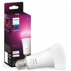 Лампа розумна Philips Hue E27, 15W(100Вт), 2000K-6500K, RGB, ZigBee, Bluetooth, димування Лампа розумна Philips Hue E27, 15W(100Вт), 2000K-6500K, RGB, ZigBee, Bluetooth, димування