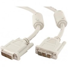 Кабель мультимедійний DVI to DVI 18+1pin, 4.5m Cablexpert (CC-DVI-15) Кабель мультимедійний DVI to DVI 18+1pin, 4.5m Cablexpert (CC-DVI-15)