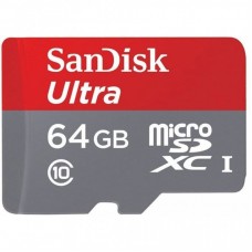 Карта пам'яті SanDisk 64GB microSDHC class 10 UHS-I A1 Ultra (SDSQUA4-064G-GN6MN) Карта пам'яті SanDisk 64GB microSDHC class 10 UHS-I A1 Ultra (SDSQUA4-064G-GN6MN)