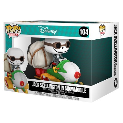 Колекційна Фігурка Funko POP! Rides Disney NBC Jack With Goggles &amp; Snowmobile 49146