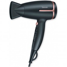 Фен дорожній Beurer, 1600Вт, 2 температури, 2 швидкості, чорний Фен дорожній Beurer, 1600Вт, 2 температури, 2 швидкості, чорний