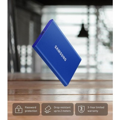 Портативний SSD Samsung 4TB USB 3.2 Gen 2 Type-C T7 Shield