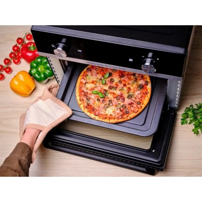 Мультипіч Tefal Easy Fry Oven Multifunctional, 1800Вт, механічне керув., 10 програм, пластик, чорний