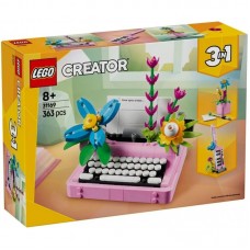 Конструктор LEGO Creator Друкарська машинка з квітами