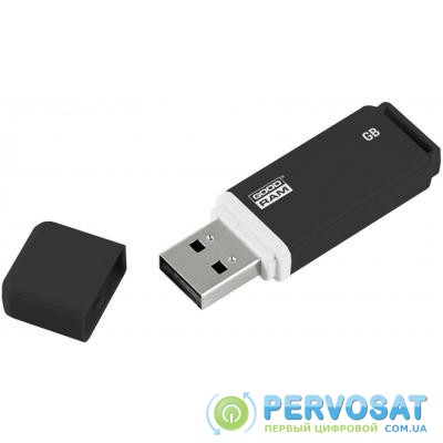 USB флеш накопитель GOODRAM 64GB UMO2 Graphite USB 2.0 (UMO2-0640E0R11)